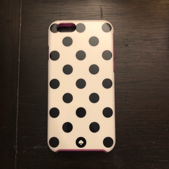 Kate Spade iPhone 7/8 polka dot case - Picture 1 of 2
